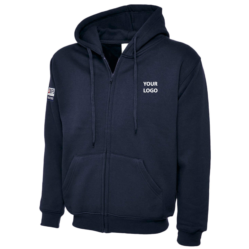 Custom BIFIS Zipped Hoodie